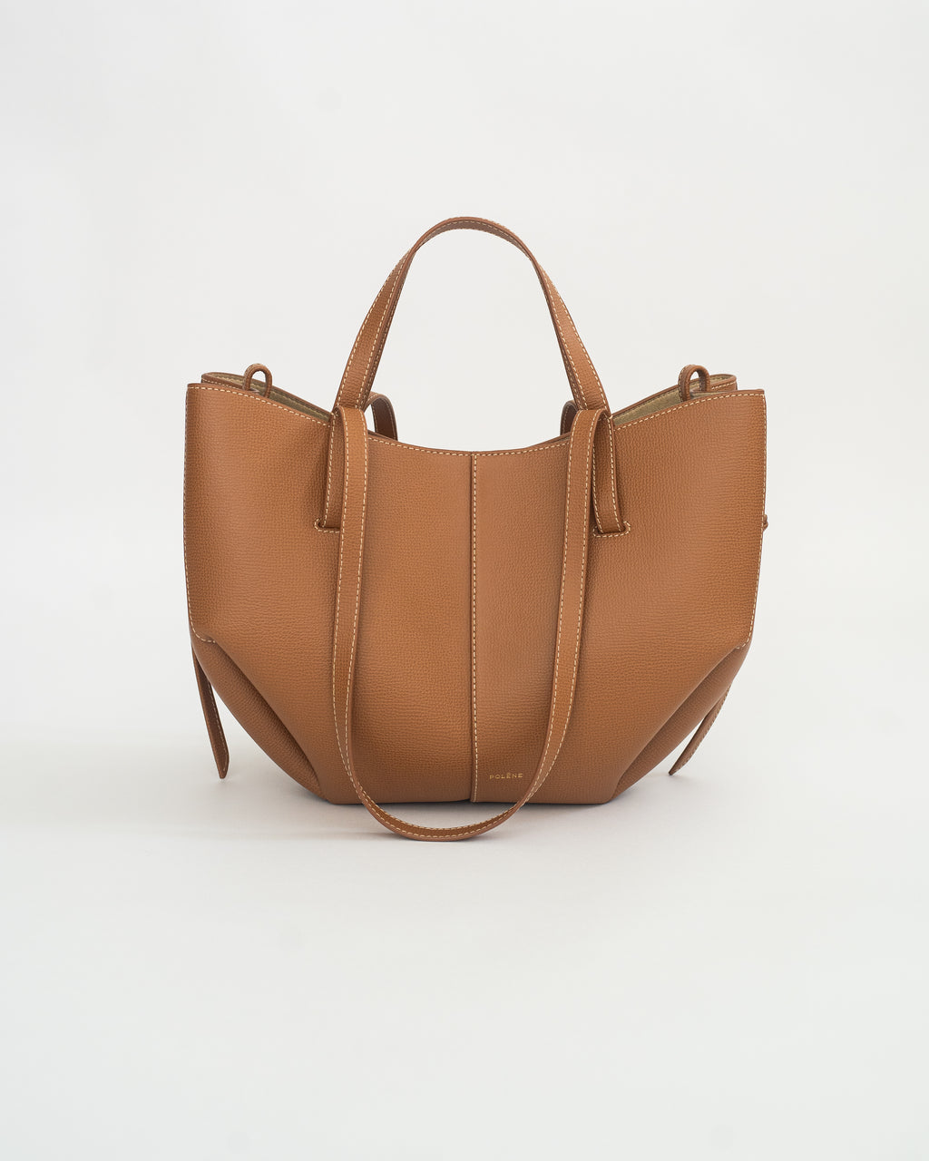 Polène Cyme Mini in Textured Camel
