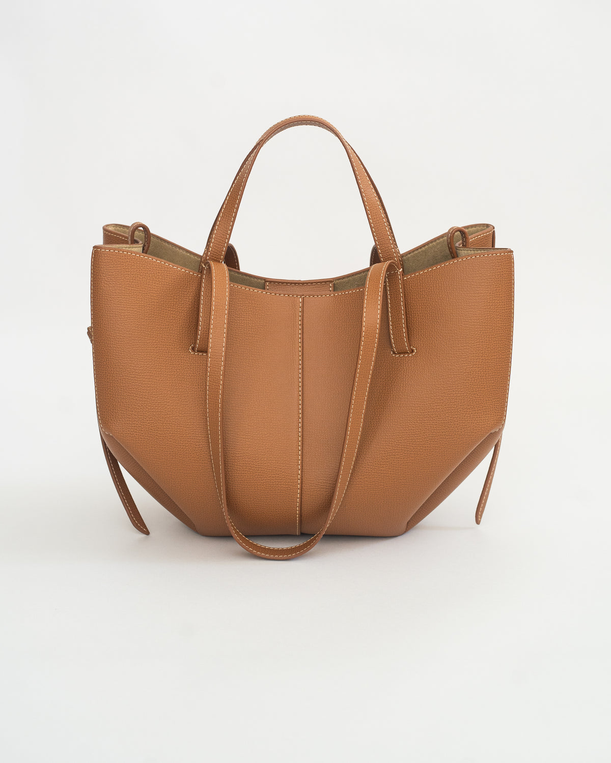 Polène Cyme Mini in Textured Camel