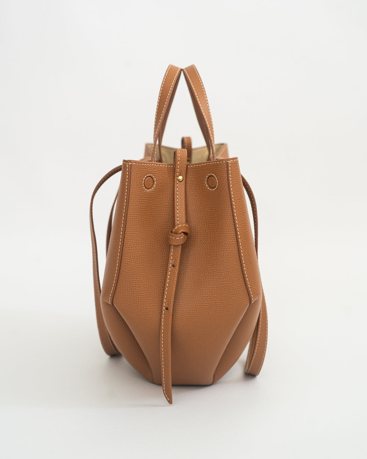 Polène Cyme Mini in Textured Camel