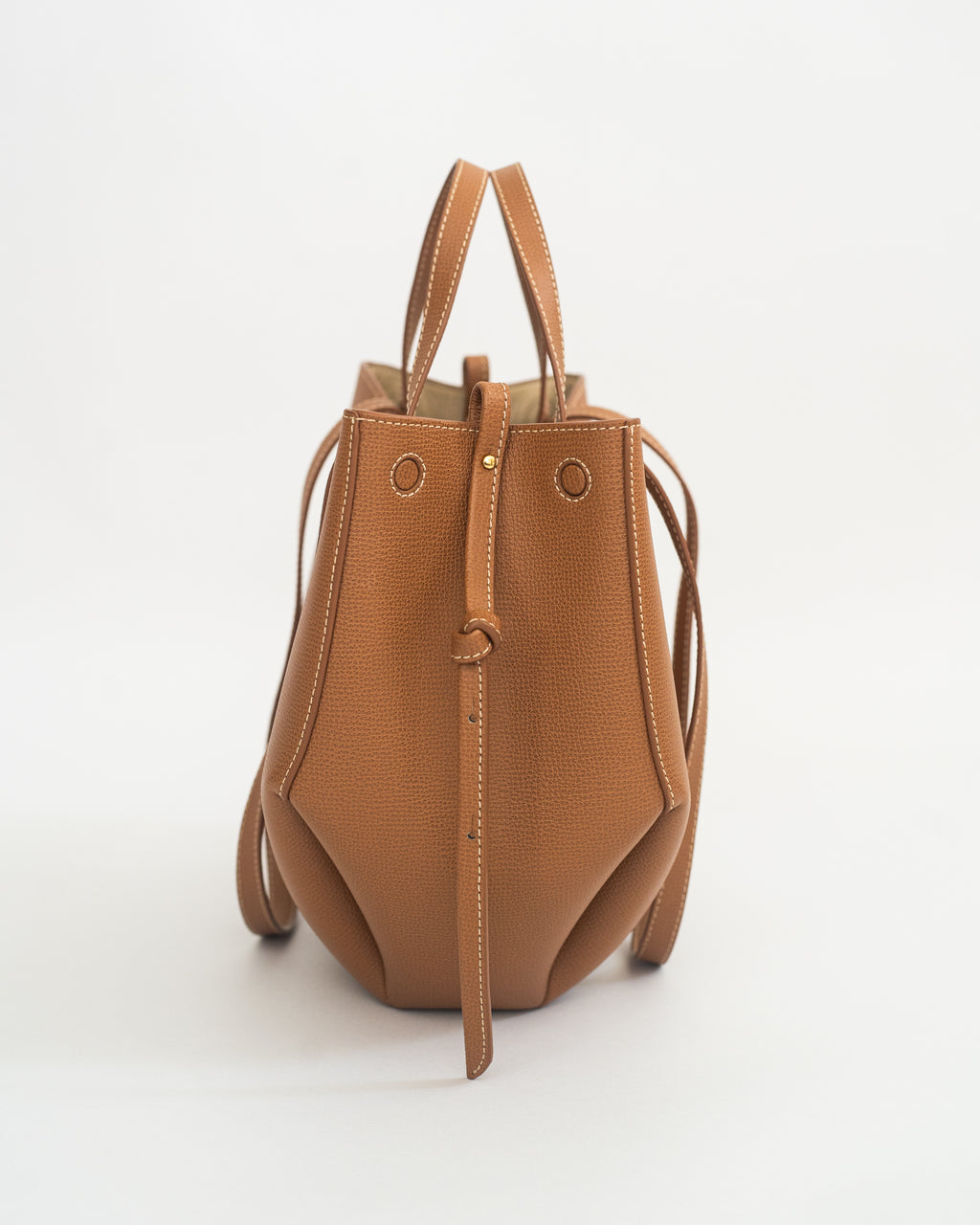 Polène Cyme Mini in Textured Camel