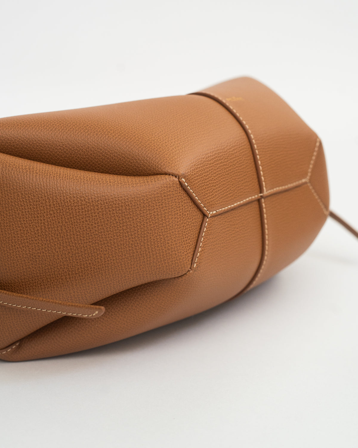 Polène Cyme Mini in Textured Camel