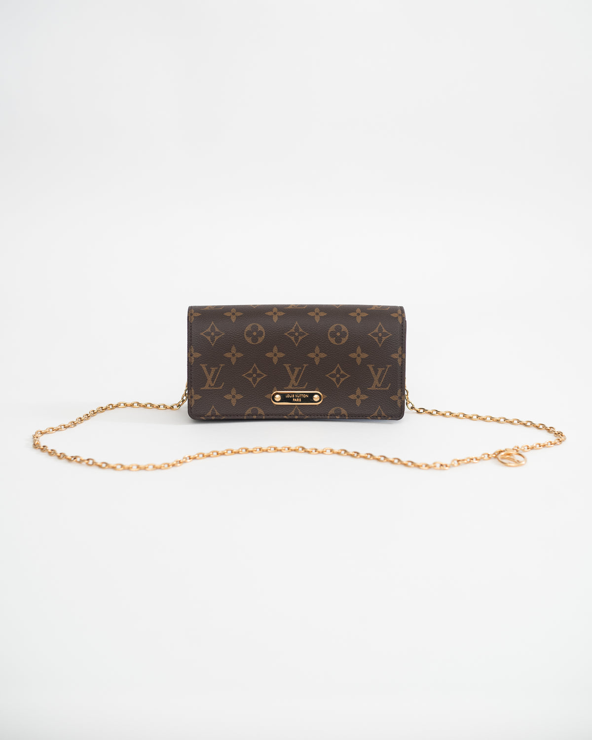 Louis Vuitton Lily Wallet on Chain in Monogram Canvas