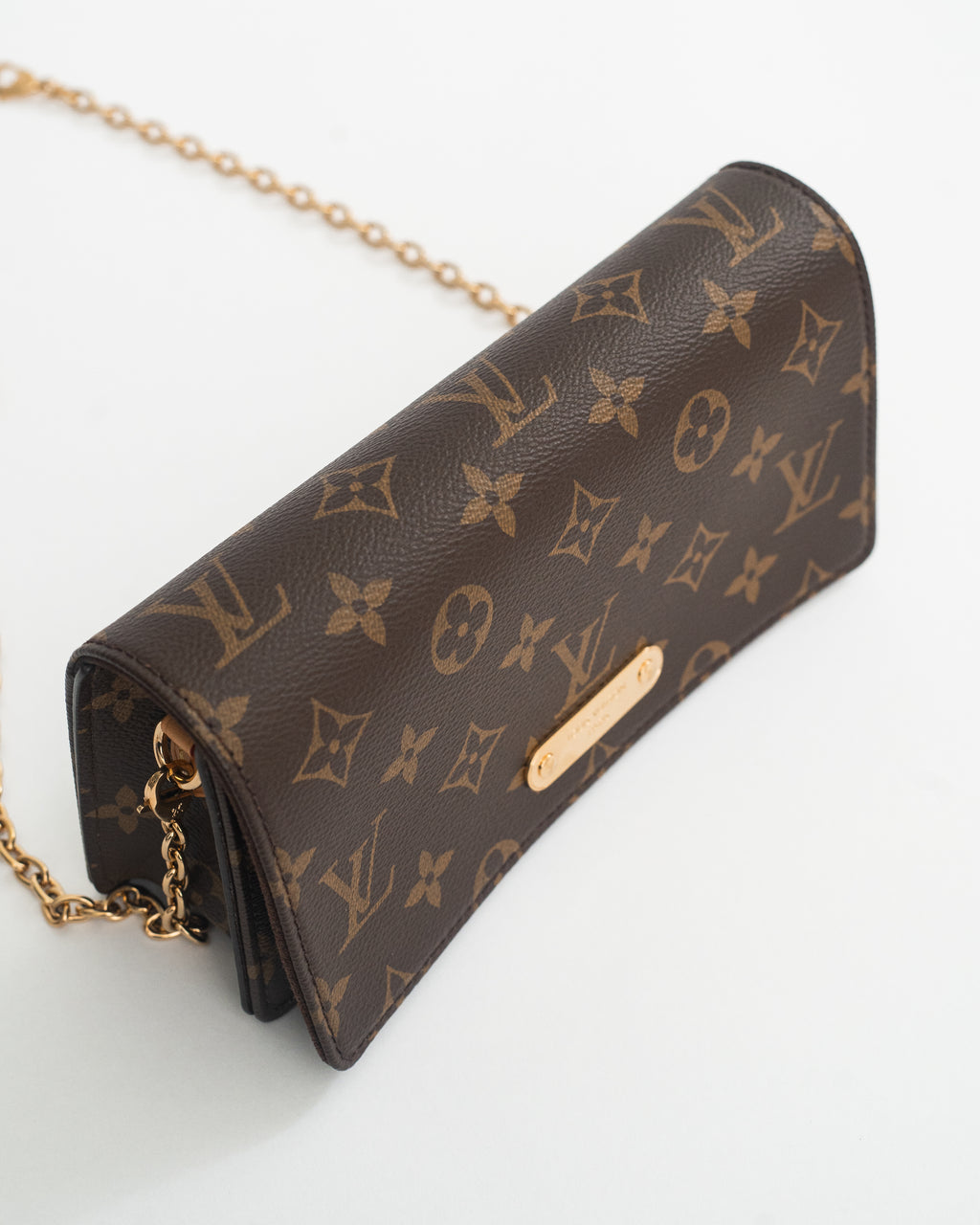 Louis Vuitton Lily Wallet on Chain in Monogram Canvas