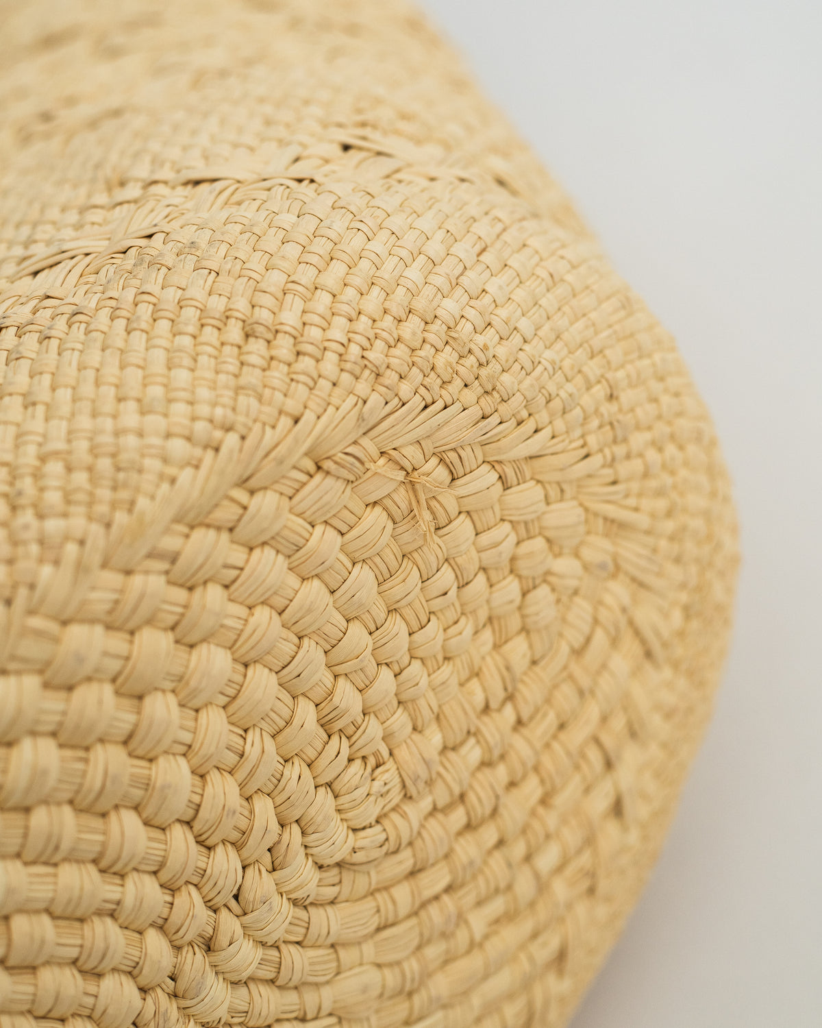 Loewe Anagram Basket Bag in Natural/Black