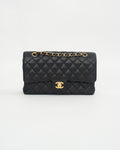 Chanel Classic Flap Medium in Black Caviar GHW