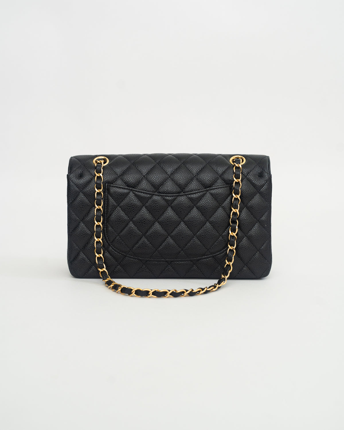 Chanel Classic Flap Medium in Black Caviar GHW