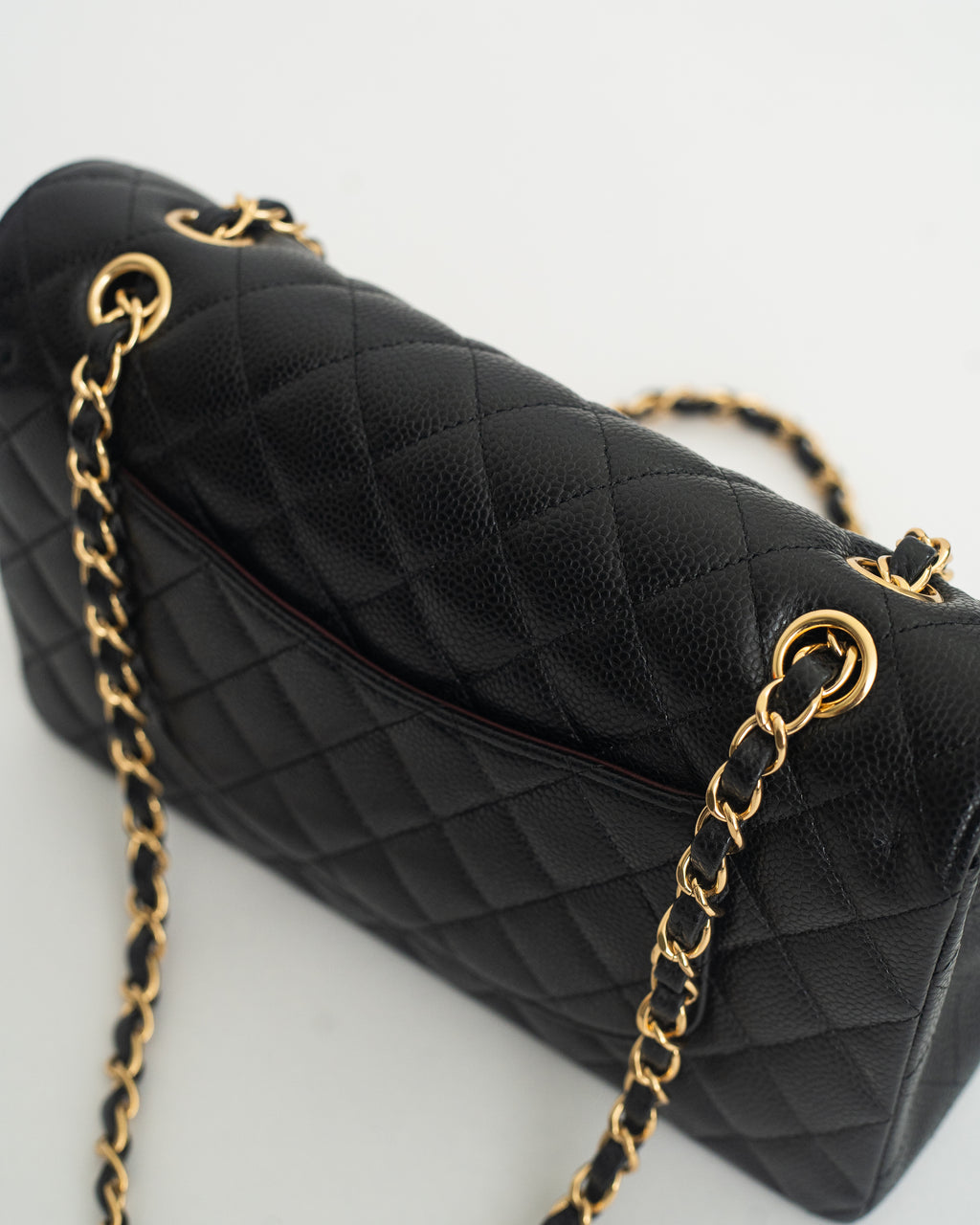 Chanel Classic Flap Medium in Black Caviar GHW