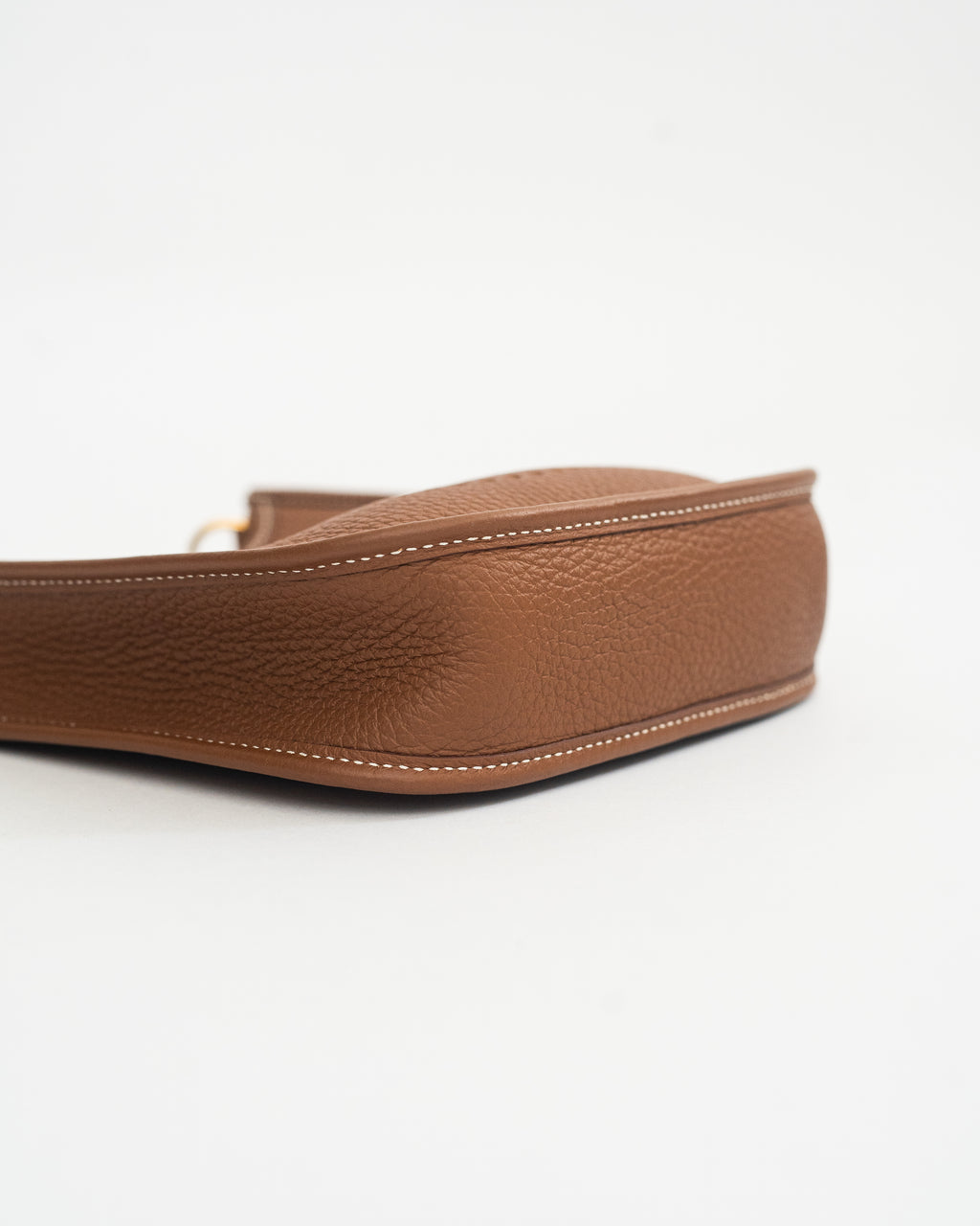 Hermès Evelyne TPM in Gold Clemence Leather GHW