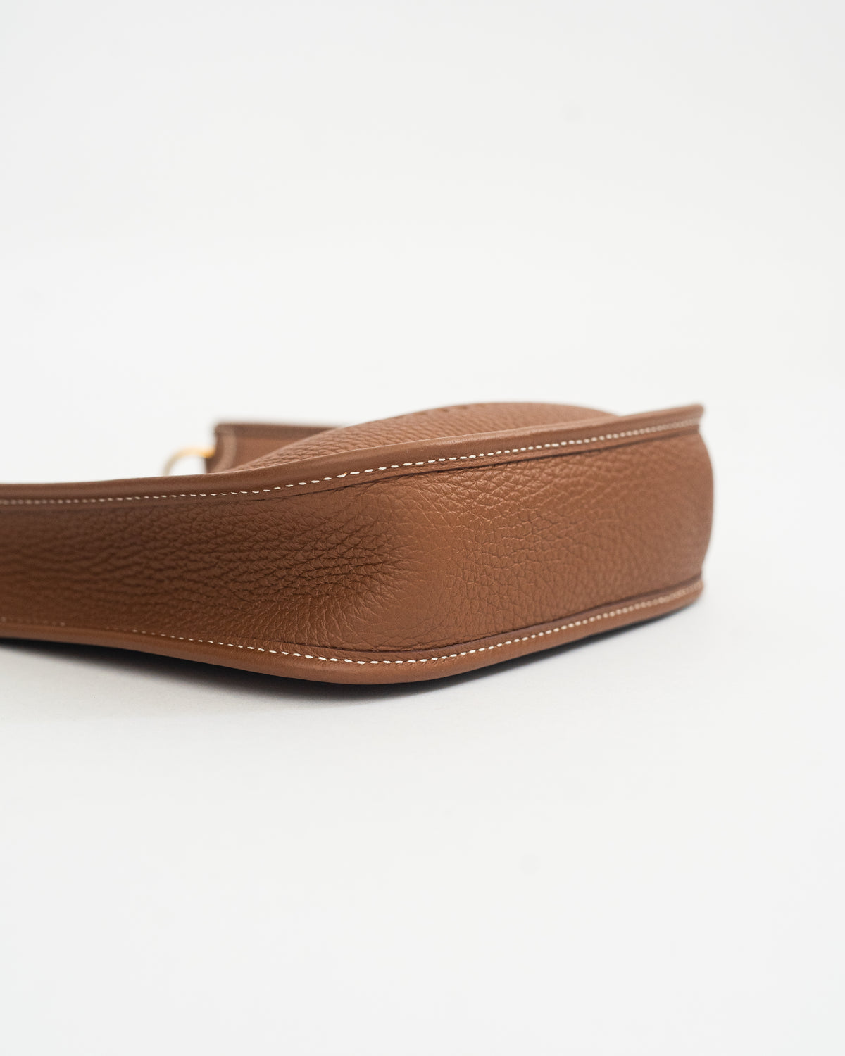 Hermès Evelyne TPM in Gold Clemence Leather GHW