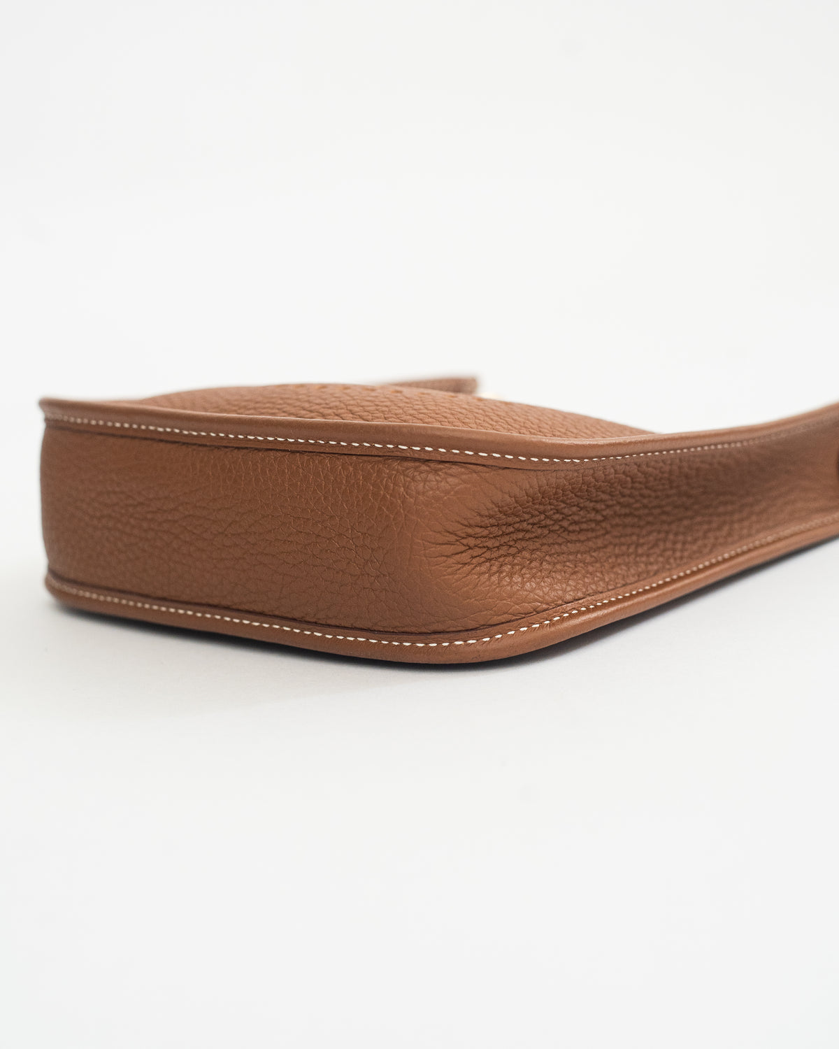 Hermès Evelyne TPM in Gold Clemence Leather GHW