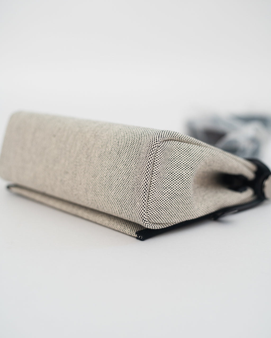 Hermès Herbag Mini in Black Canvas PHW