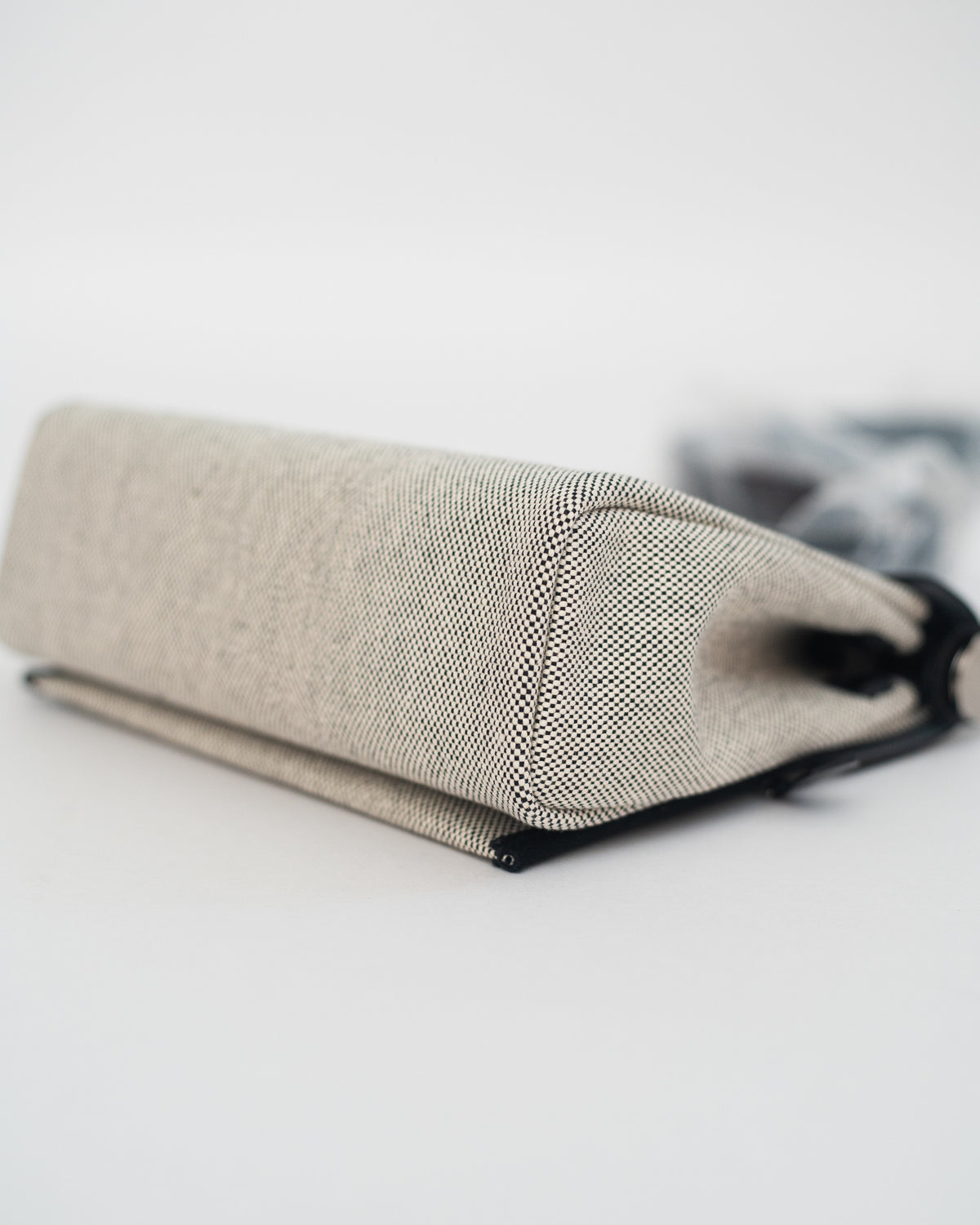 Hermès Herbag Mini in Black Canvas PHW