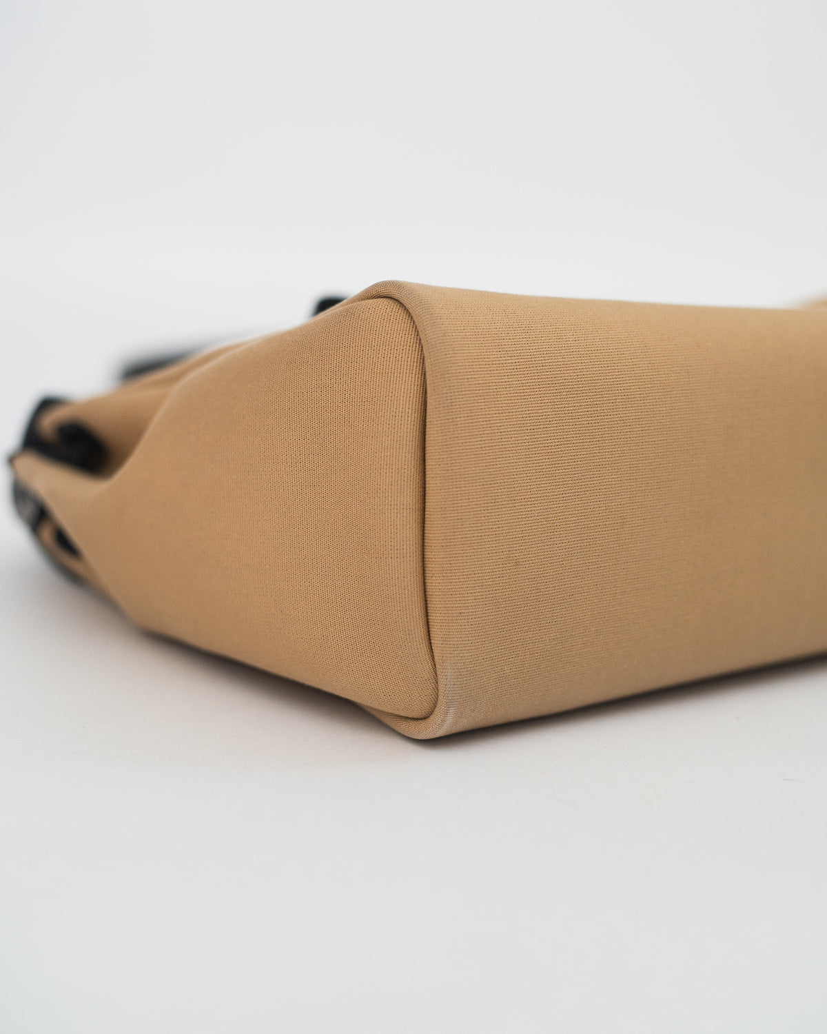Hermès Herbag 31 in Brown Canvas and Black Leather PHW