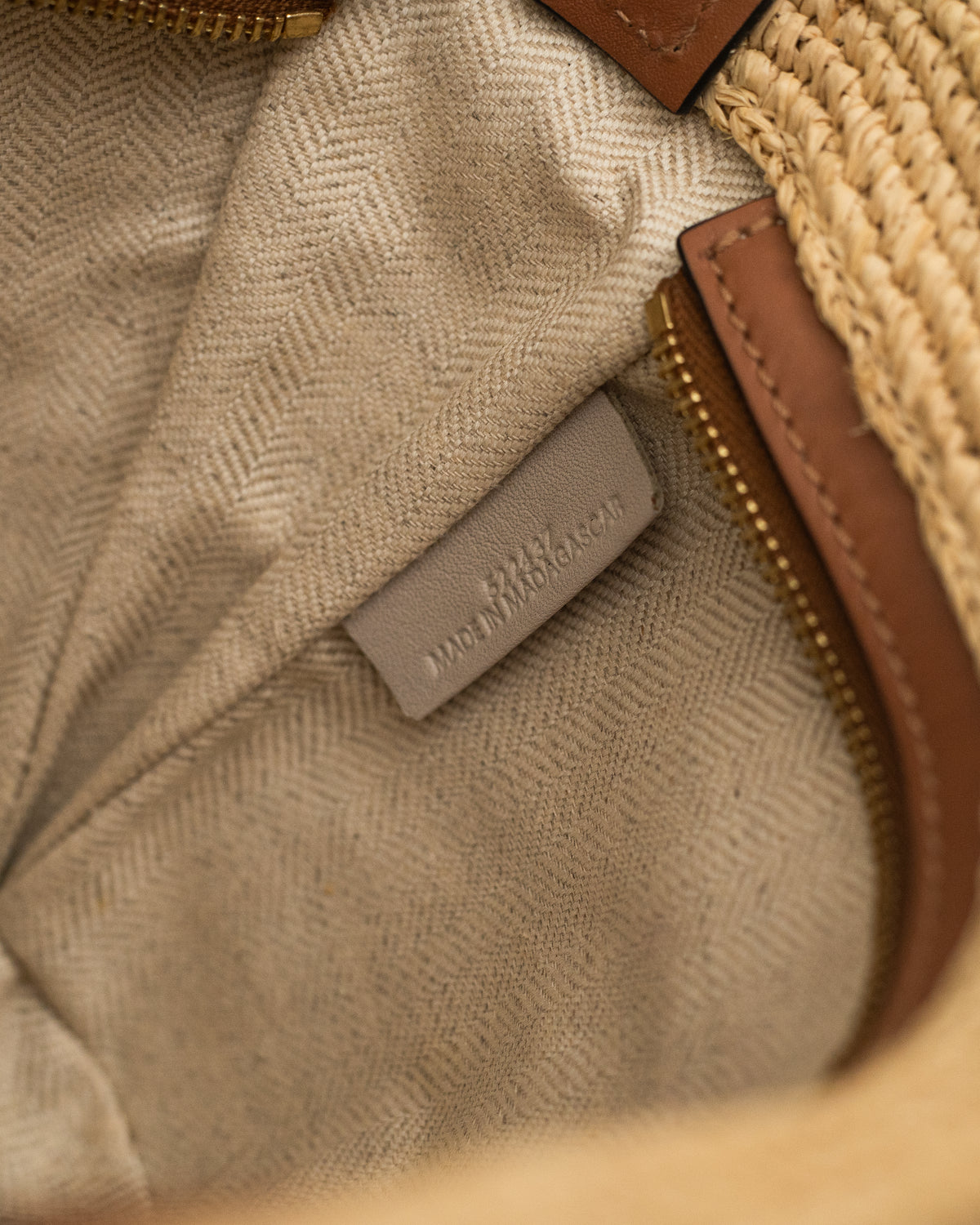 Loewe Paula’s Ibiza Pochette Crossbody Bag in Natural/Tan