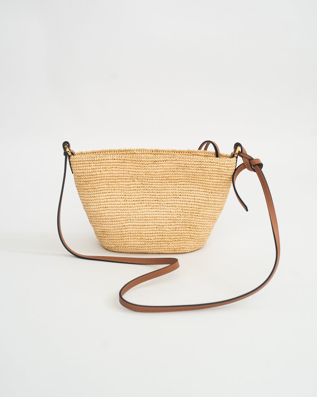 Loewe Paula’s Ibiza Pochette Crossbody Bag in Natural/Tan