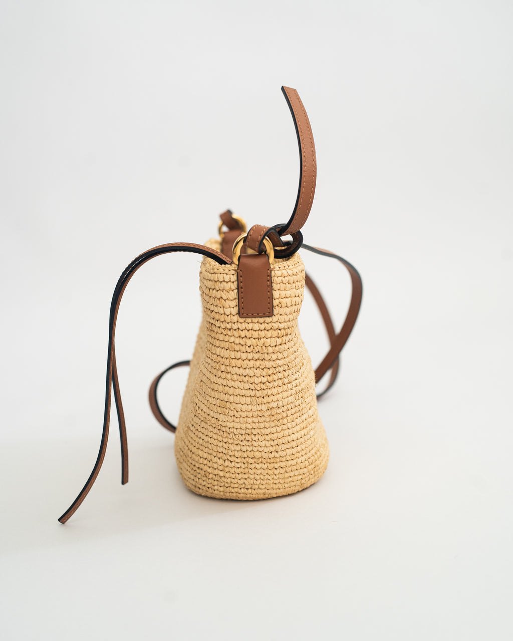 Loewe Paula’s Ibiza Pochette Crossbody Bag in Natural/Tan